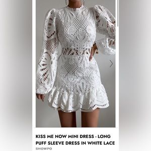 Showpo Kiss Me Now Mini Dress